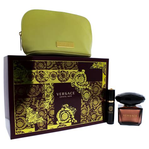 crystal noir versace gift set